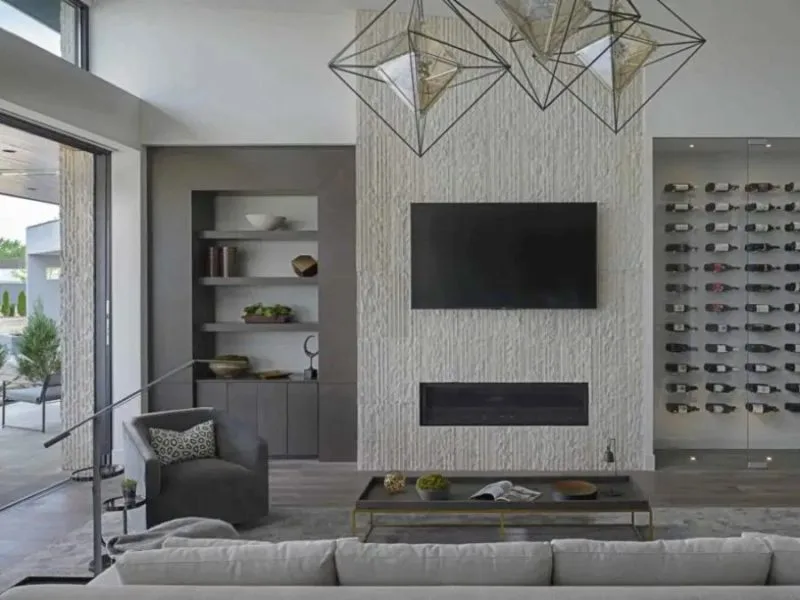 Salon Gris Moderno