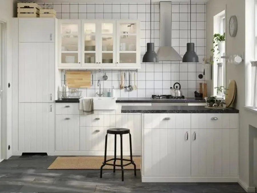 Cocina integral minimalista