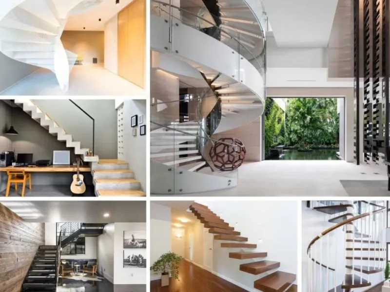 escaleras interiores modernas