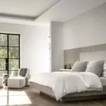 Habitacion moderna en blanco