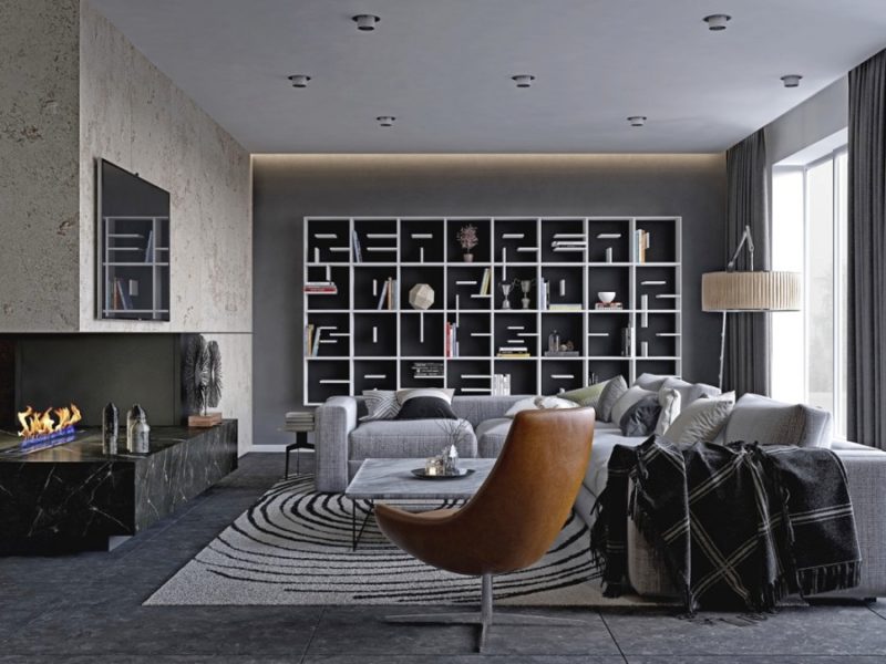 +59 Ideas de Salones Modernos Elegantes y su Decoración 🖤 | Canal Hogar