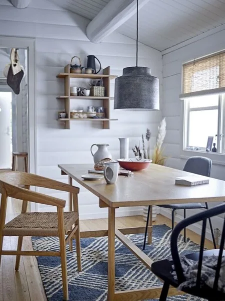 ideas de decoracion para casas pequeñas comedor con mucha luz natural