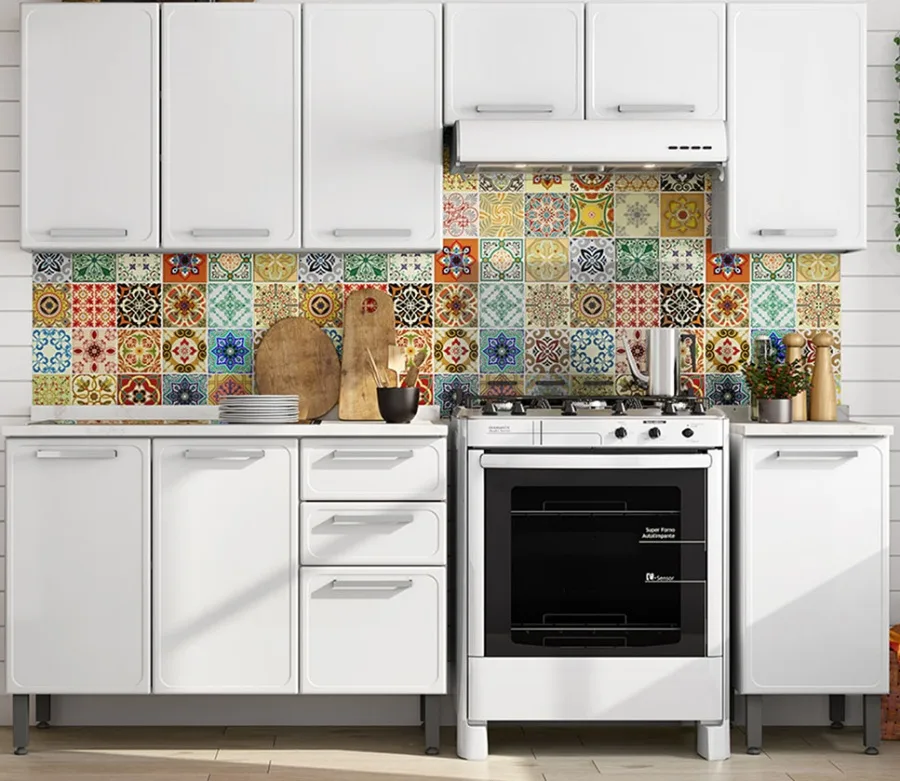 Cocina Integral Pequeña Moderna SET DE COCINA IGUAZU AMAZONAS 80 CM EBANO de Home Depott
