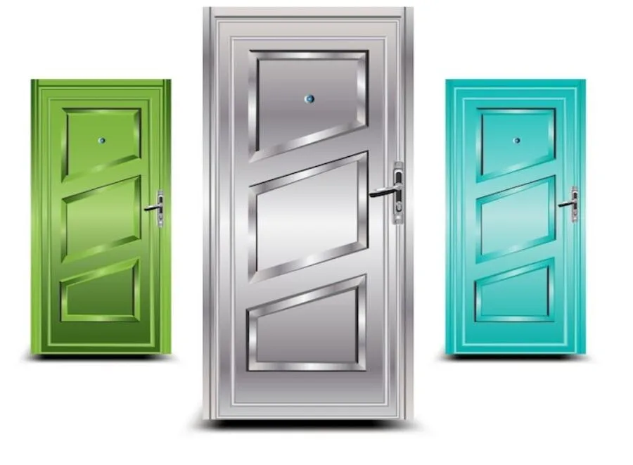 Colores para puertas metálicas