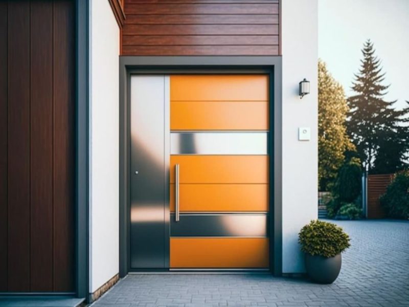 16 Diseños de puertas de metal para tu añade estilo y a hogar | Hogar
