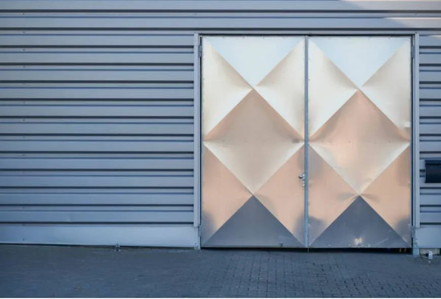 Puerta metálica aluminio