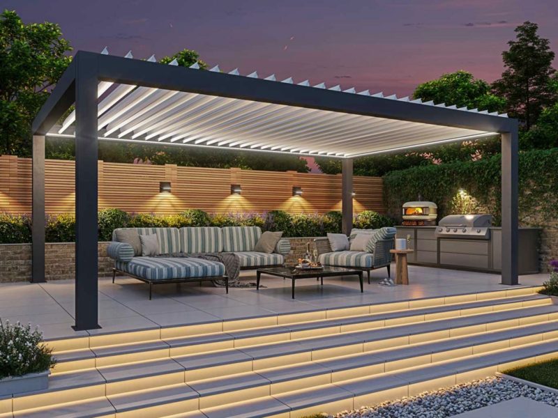 Las mejores 21 ideas de Pergolas de aluminio  pérgolas, pergolas de  aluminio, techo de patio