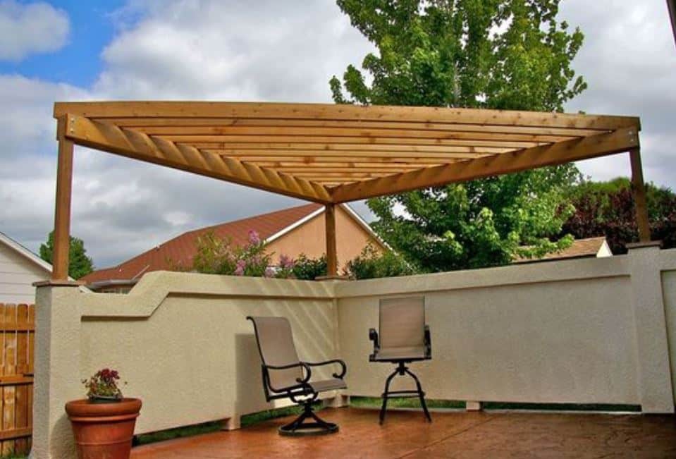 Pérgolas Modernas para Terrazas 15 Ideas de Metal y Madera que te