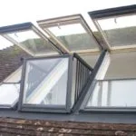 Ventanas oscilobatientes techo