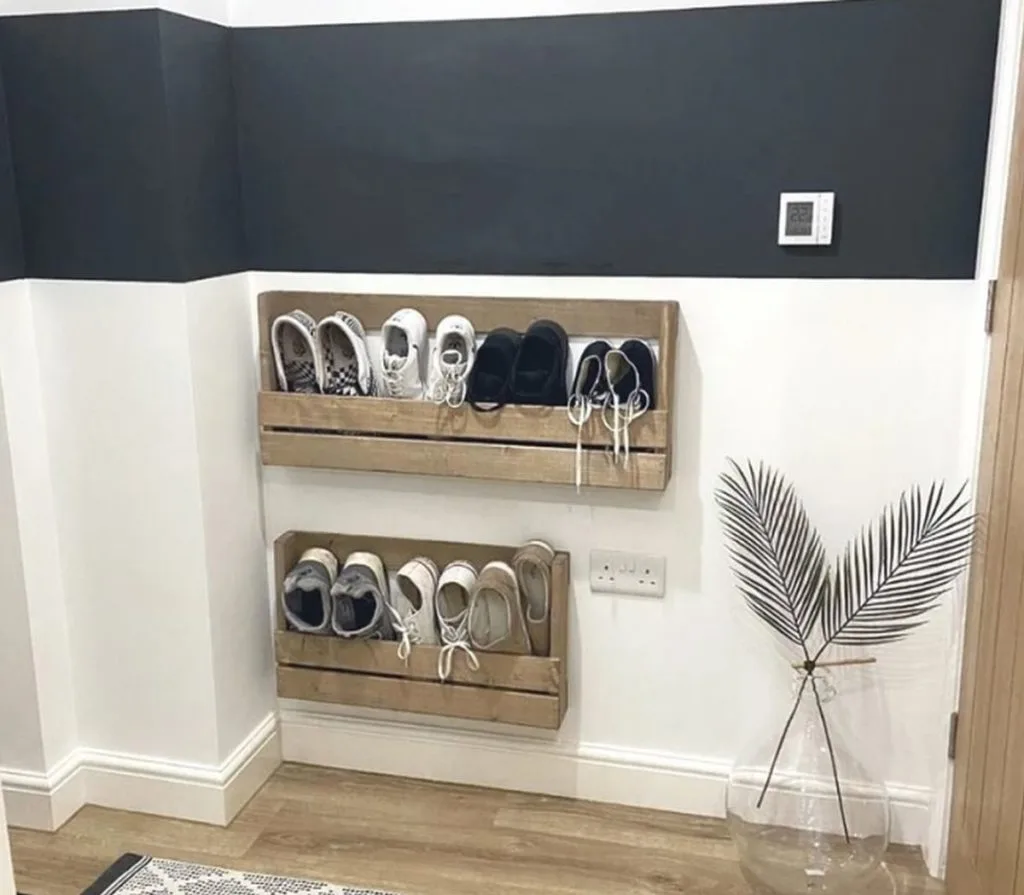 Zapatero estante de pared 