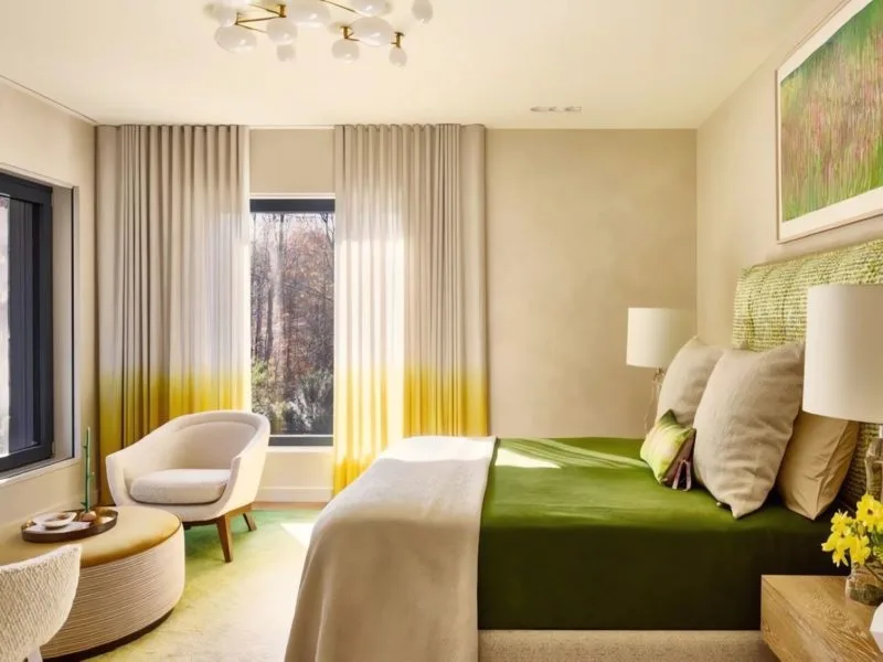cortinas de 2 colores