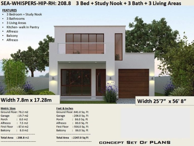 Descubre 25 Planos Y Diseños De Casas De 2 Pisos Modernas Canal Hogar