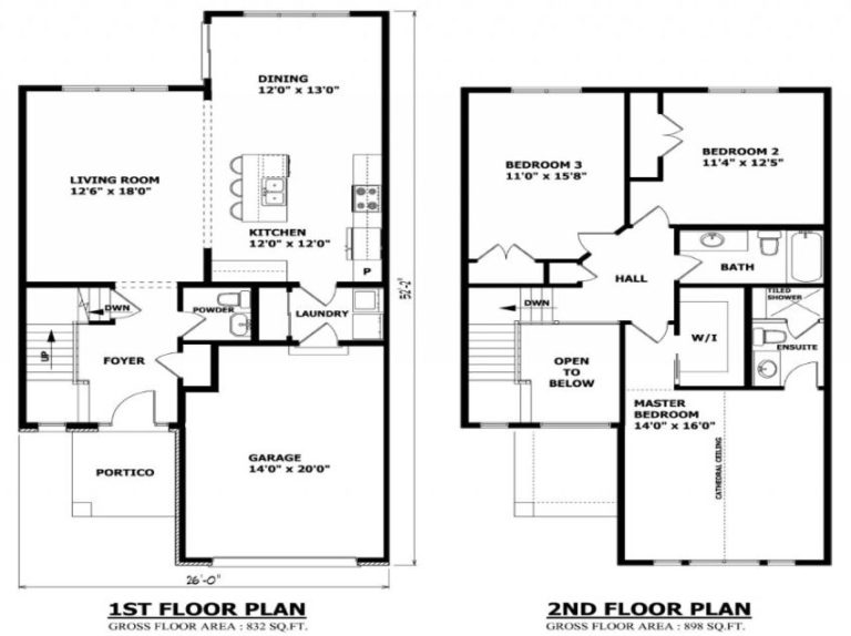 Descubre 25 Planos Y Diseños De Casas De 2 Pisos Modernas Canal Hogar