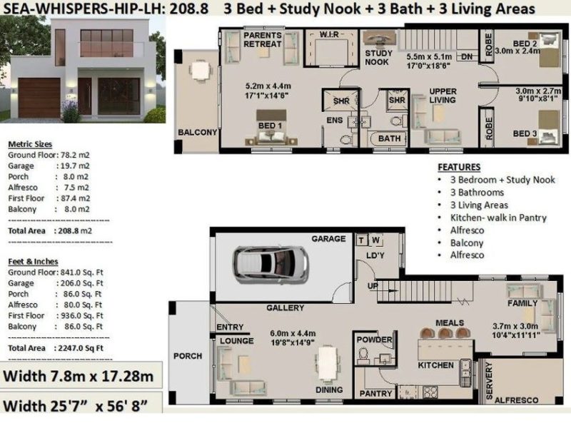 Descubre 25 Planos Y Diseños De Casas De 2 Pisos Modernas Canal Hogar