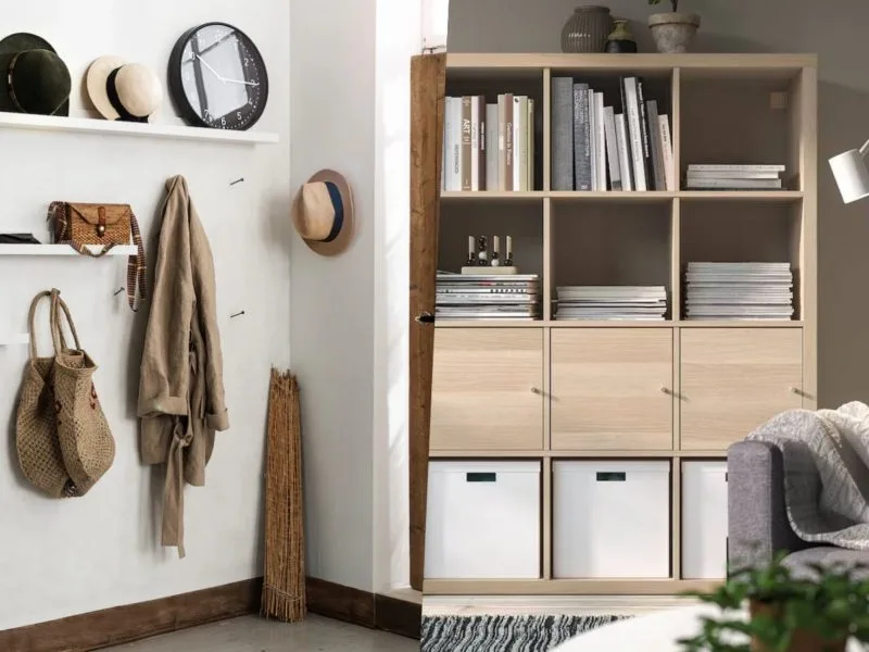 25 Ideas de Repisas de Madera y su Decoración para Sala