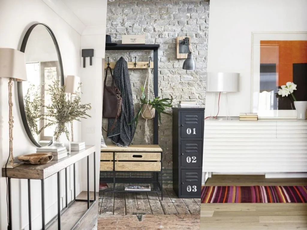 27 Ideas de Recibidores Originales y Bonitos para copiar en casa